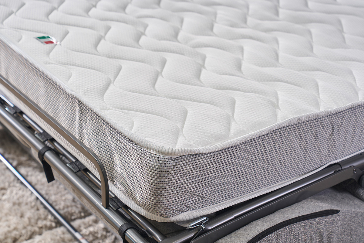 Matelas de canap� convertible GRAHAM, �paisseur 18 cm, vue de pr�s, motif matelass�