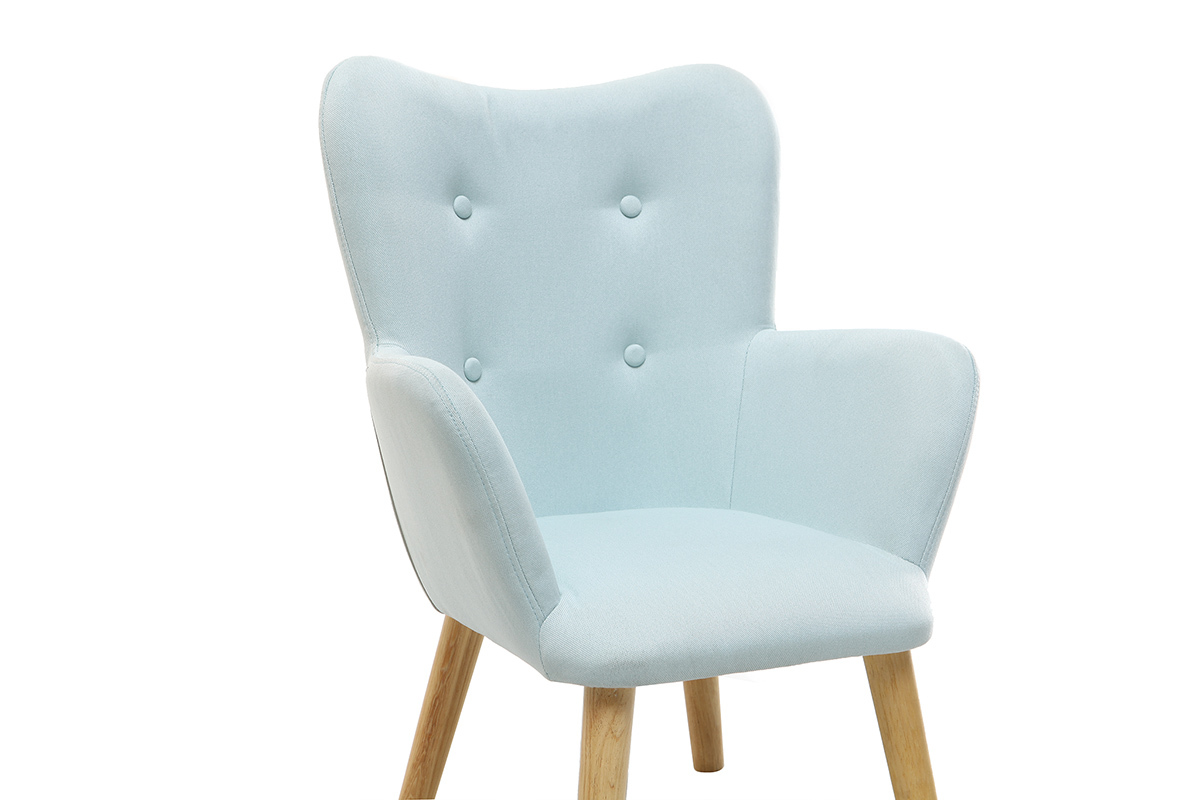 Fauteuil enfant design menthe � l'eau  BABY BRISTOL