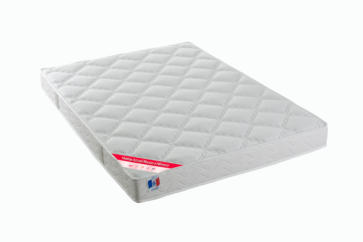Matelas m�moire de forme NOX 140 x 190 cm