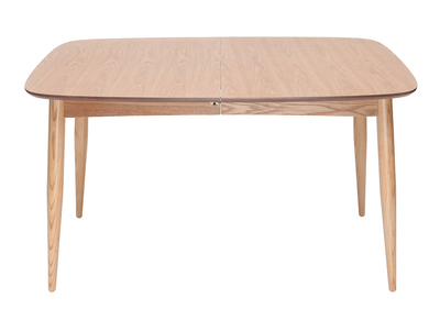 Table &agrave; manger extensible fr&ecirc;ne L130-190 cm NORDECO