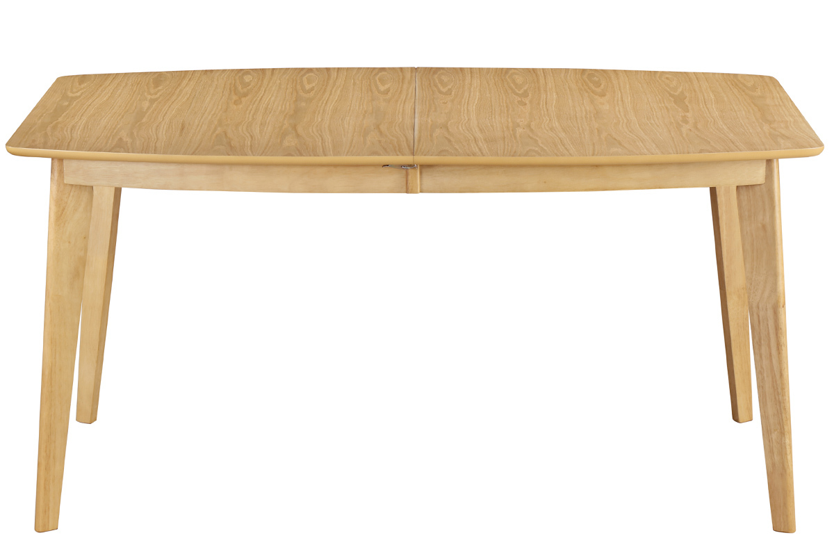 Table � manger extensible scandinave en bois clair L150-200 LEENA