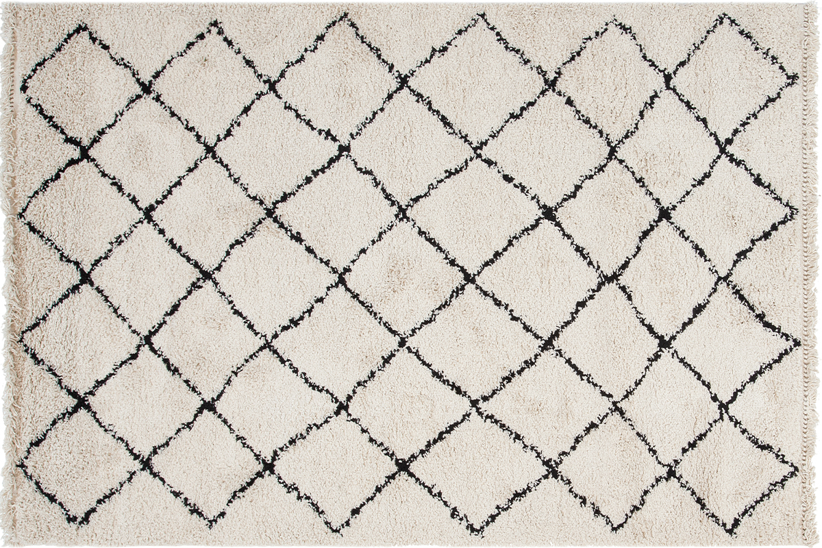 Tapis berbere �cru 160 x 230 cm ZELIA