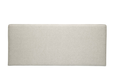 T&ecirc;te de lit &agrave; suspendre en tissu beige L180 cm LILY