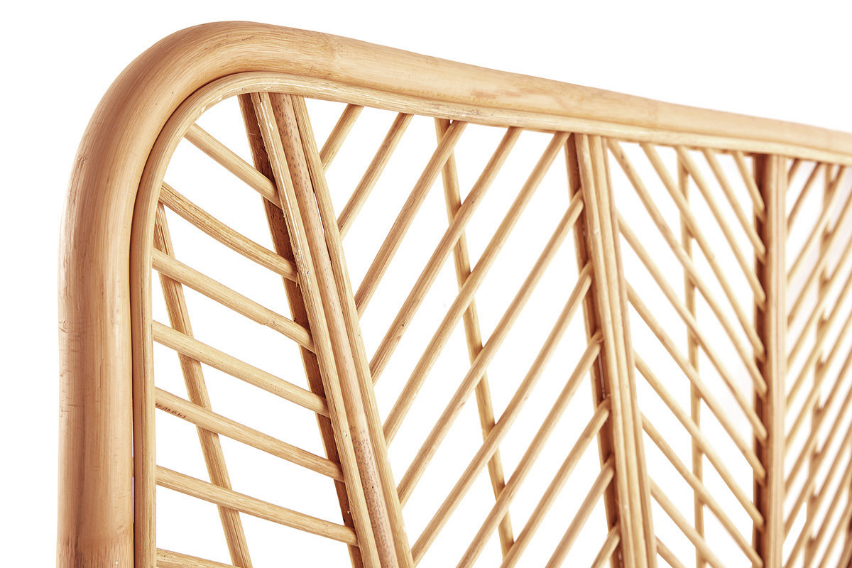 T�te de lit en rotin L162 cm GALON